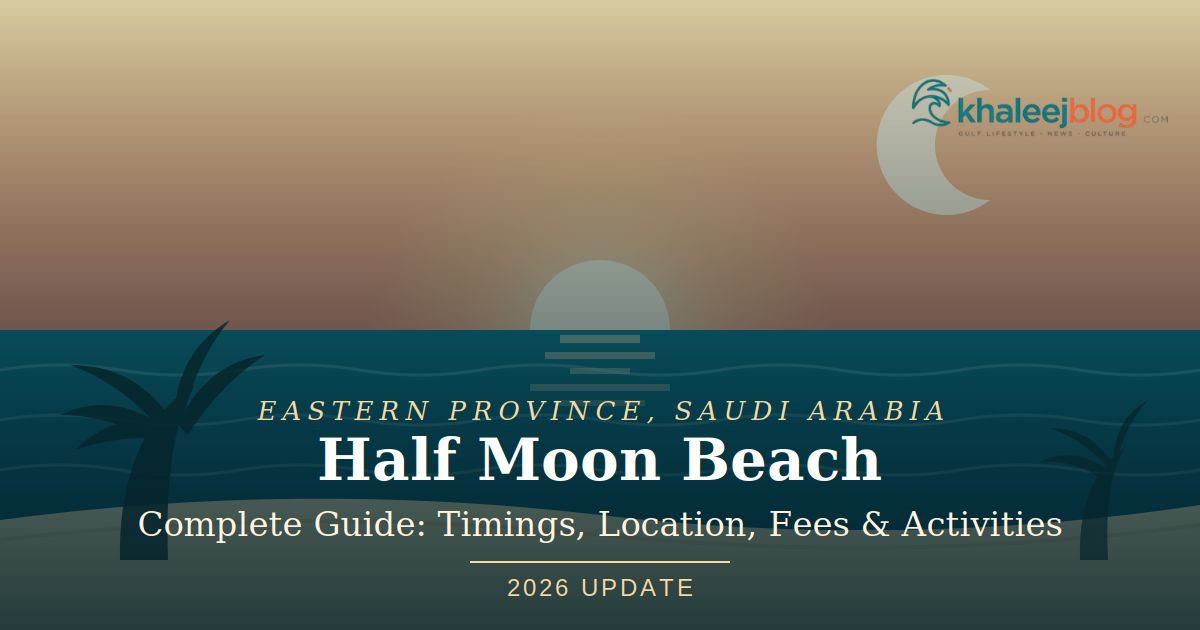 Half Moon Beach Saudi Arabia