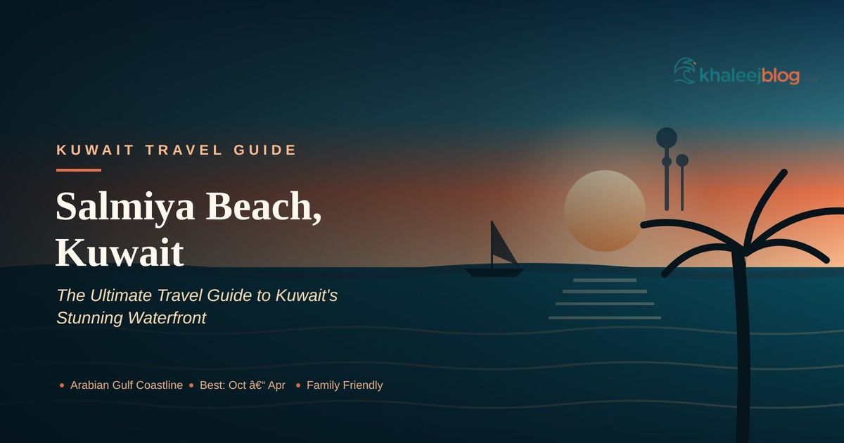 Salmiya Beach, Kuwait
